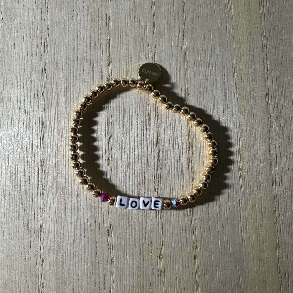 Little Words Project LOVE Beaded Bracelet
